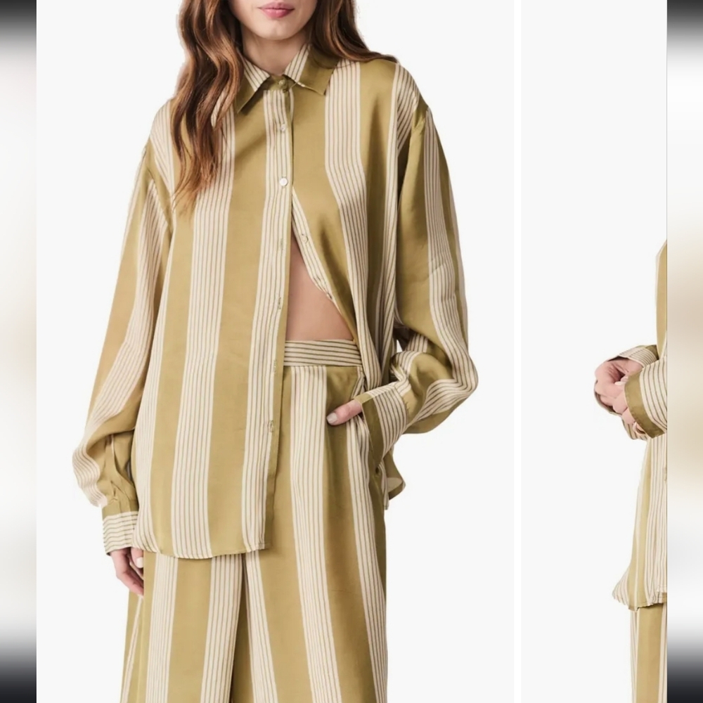 DÉLUC Satin Effect Top